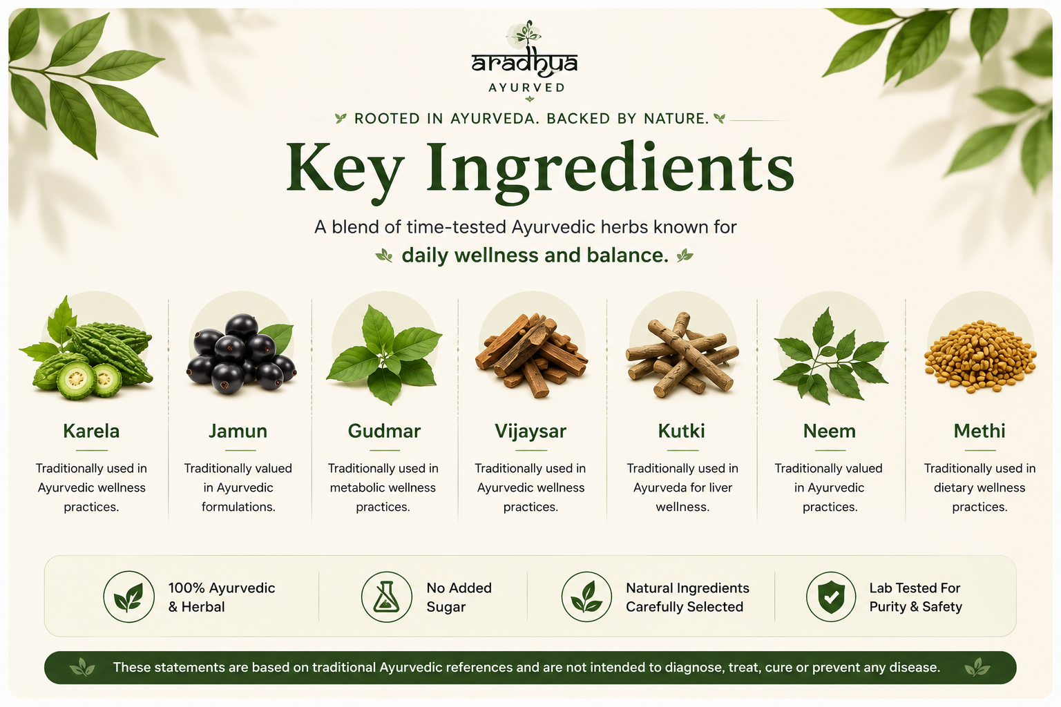 Ayurvedic Support for a Daily Blood Sugar Wellness Routine Feature