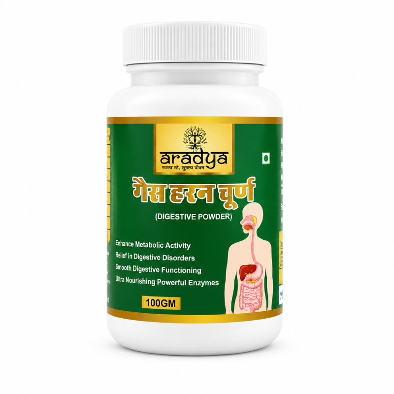 Gas Haran Churna – Pack of 4 | Ayurvedic Digestive Support for Gas, Bloating, Heaviness & Post-Meal Comfort