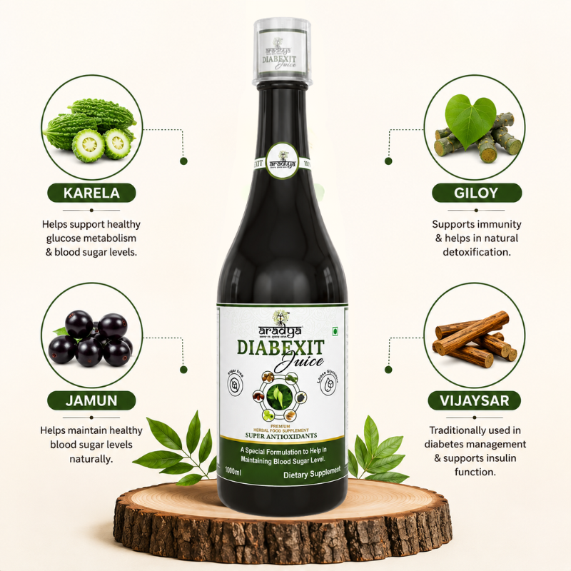 Diabexit Juice | Ayurvedic Herbal Support for Healthy Blood Sugar & Glucose Metabolism